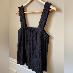 Glam NWT Black Top- Large